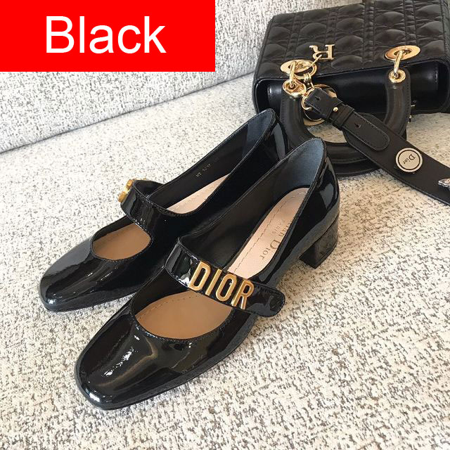 Dior original patent calfskin flat DS0014