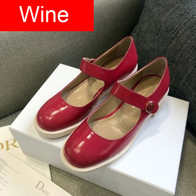 Dior orignal calfskin flat DS0047