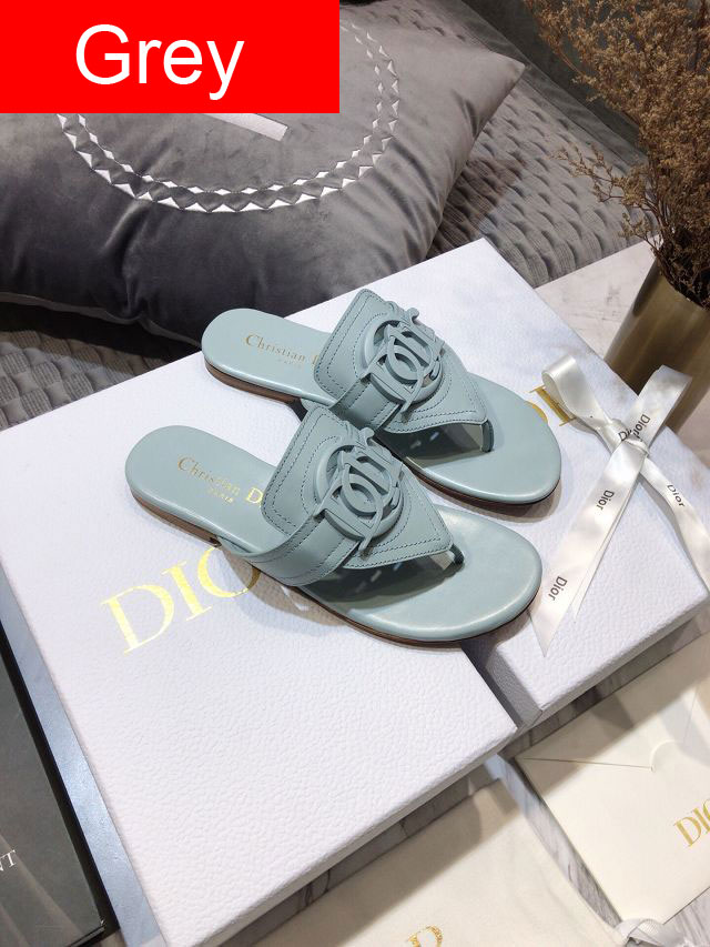 Dior orignal calfskin slide DS0038