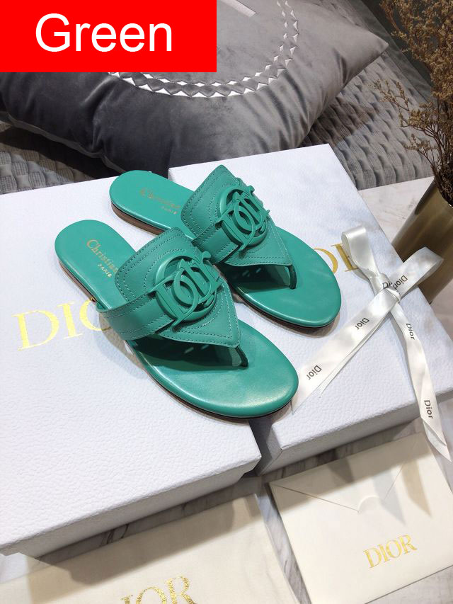 Dior orignal calfskin slide DS0038