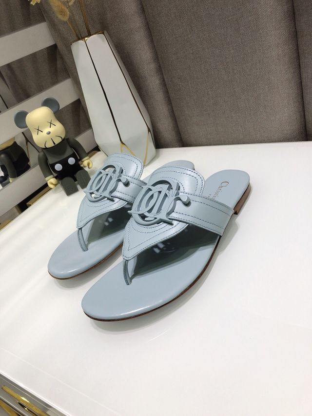 Dior orignal calfskin slide DS0038