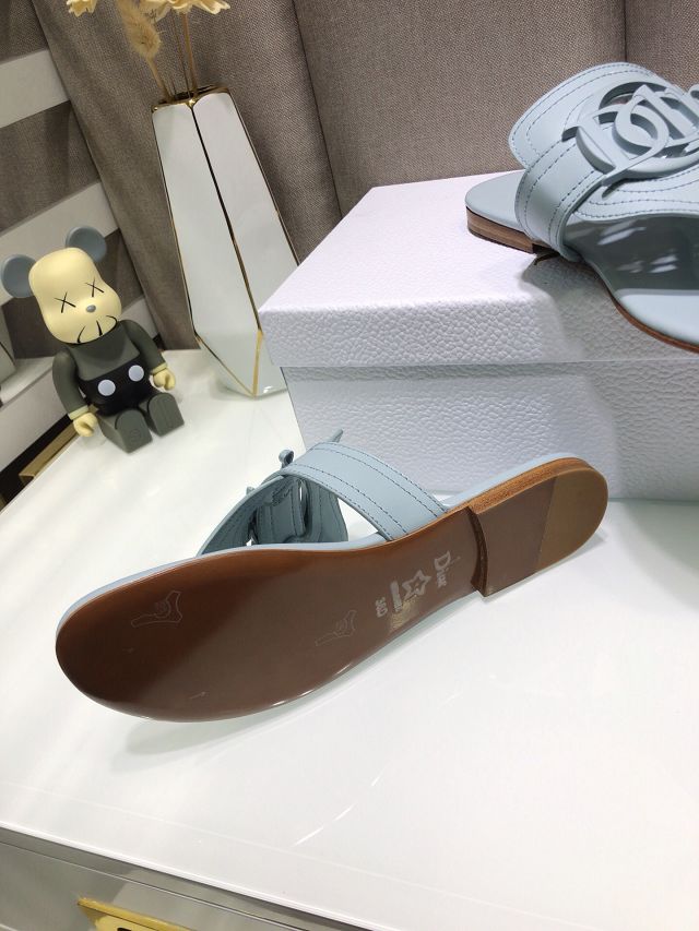 Dior orignal calfskin slide DS0038