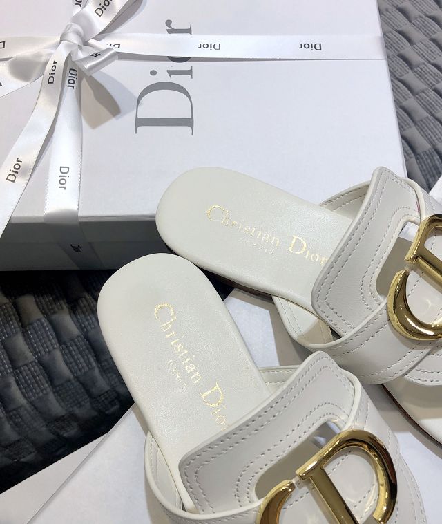 Dior orignal calfskin slide DS0081