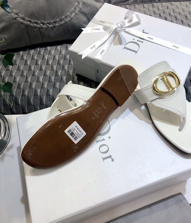 Dior orignal calfskin slide DS0081