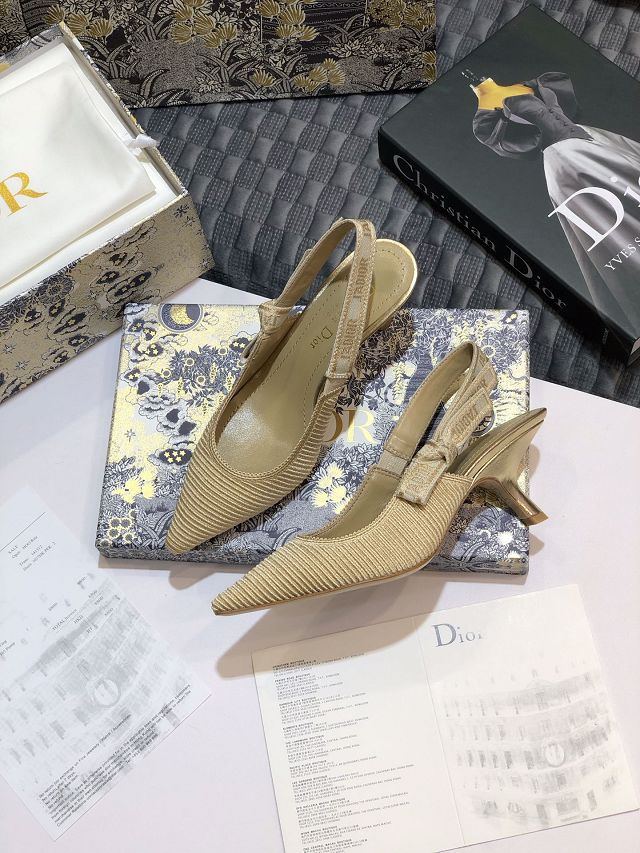 Dior orignal cotton 65mm pump DS0073