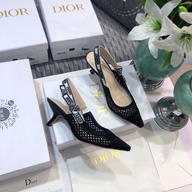 Dior orignal cotton 65mm pump DS0075