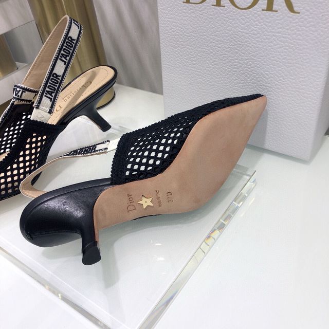 Dior orignal cotton 65mm pump DS0075