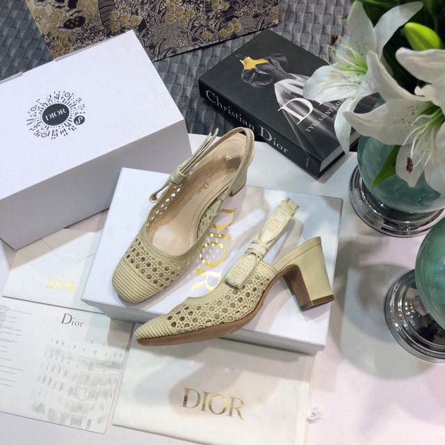 Dior orignal cotton 65mm pump DS0077