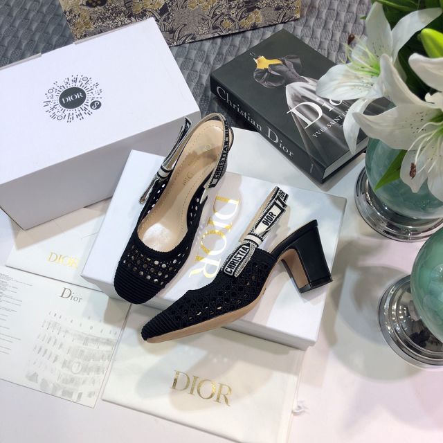 Dior orignal cotton 65mm pump DS0077