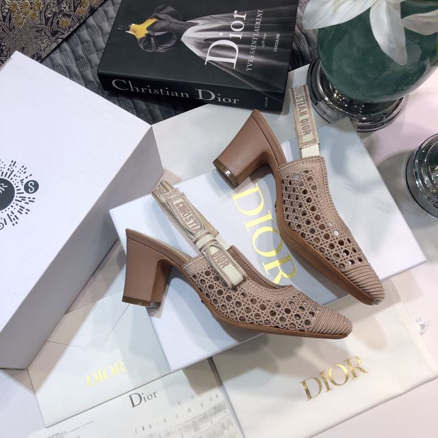 Dior orignal cotton 65mm pump DS0077