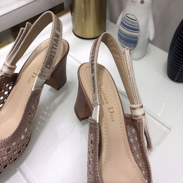 Dior orignal cotton 65mm pump DS0077