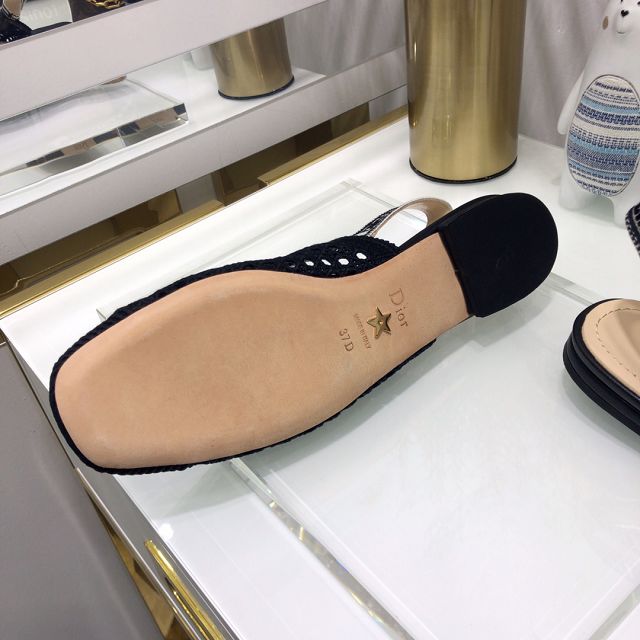 Dior orignal cotton flat DS0078