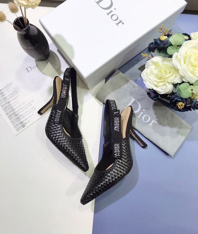 Dior orignal cotton pump DS0051 black