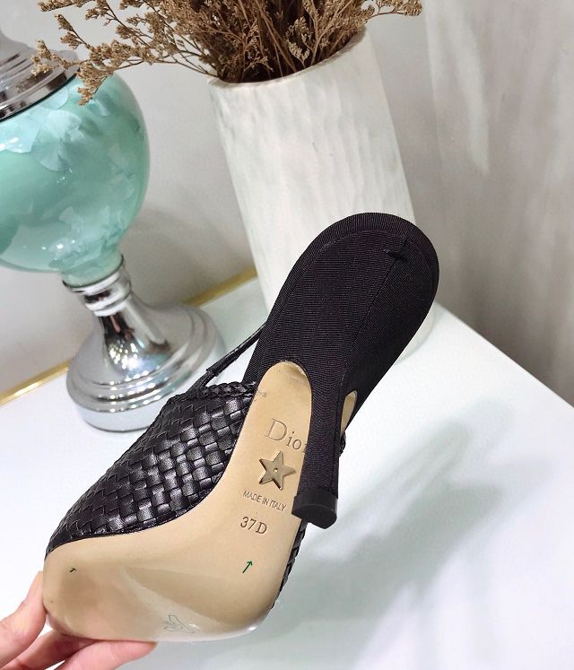 Dior orignal cotton pump DS0051 black