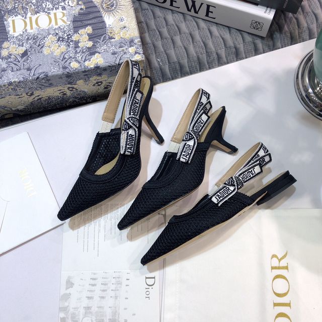 Dior orignal cotton pump DS0053 black