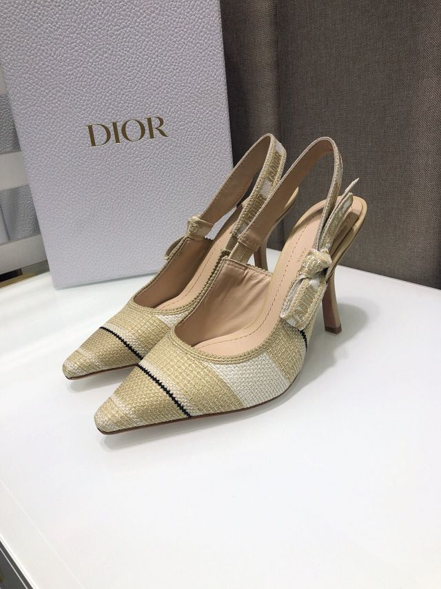 Dior orignal cotton pump DS0063 apricot