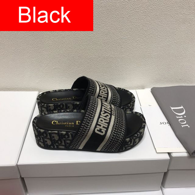 Dior orignal cotton slide DS0025 