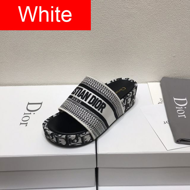 Dior orignal cotton slide DS0025 