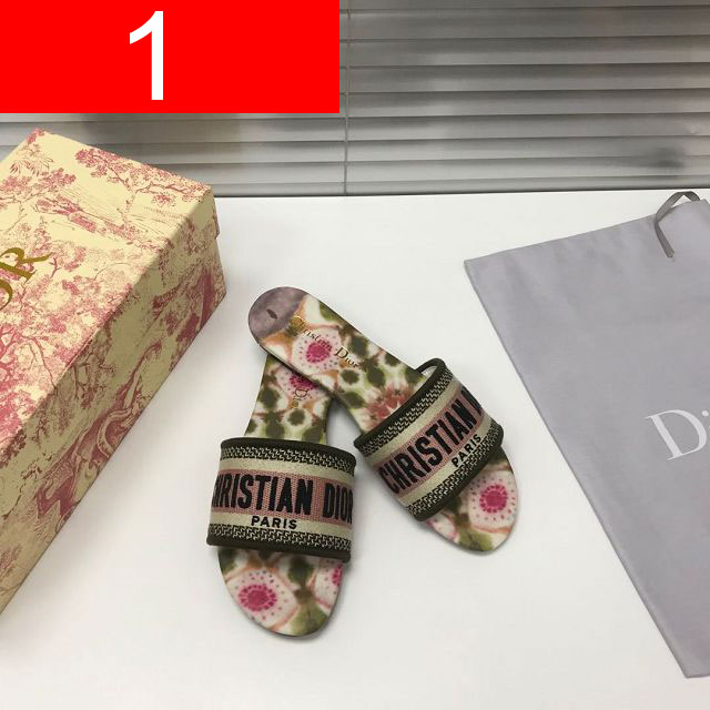 Dior orignal cotton slide DS0026