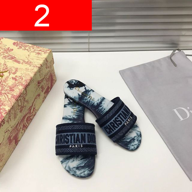 Dior orignal cotton slide DS0026