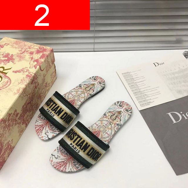 Dior orignal cotton slide DS0030