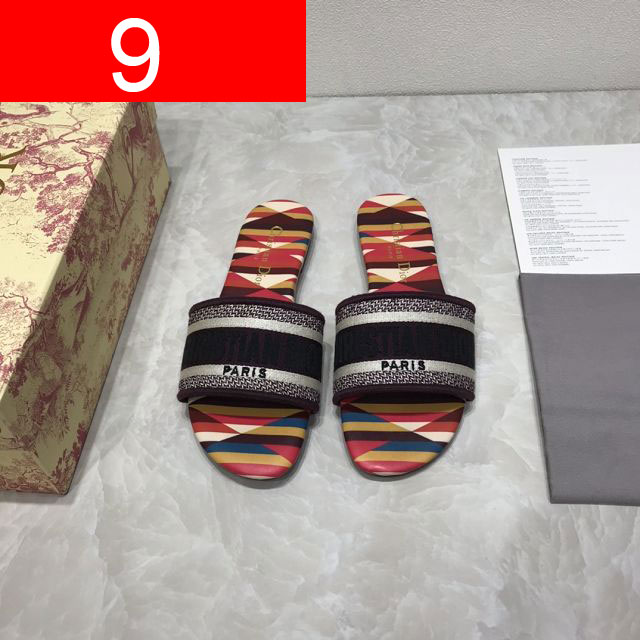 Dior orignal cotton slide DS0030