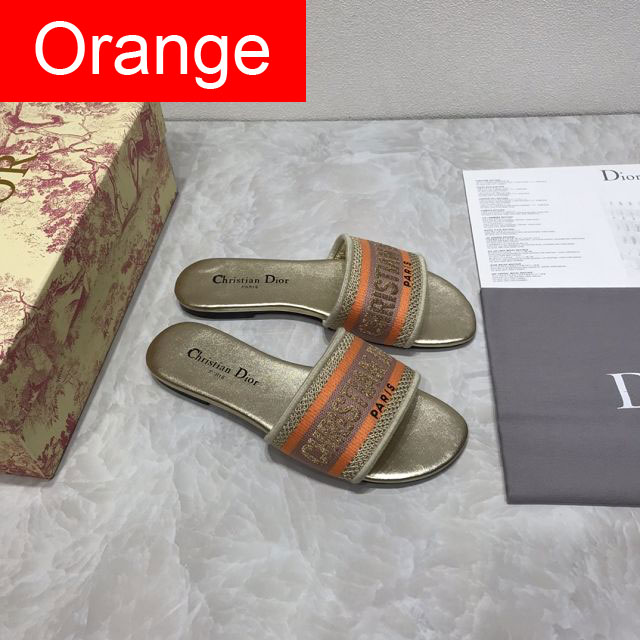 Dior orignal cotton slide DS0031