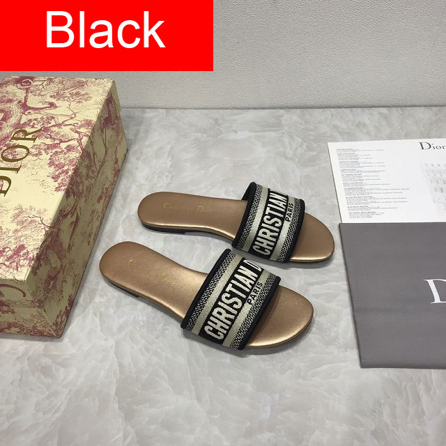 Dior orignal cotton slide DS0031