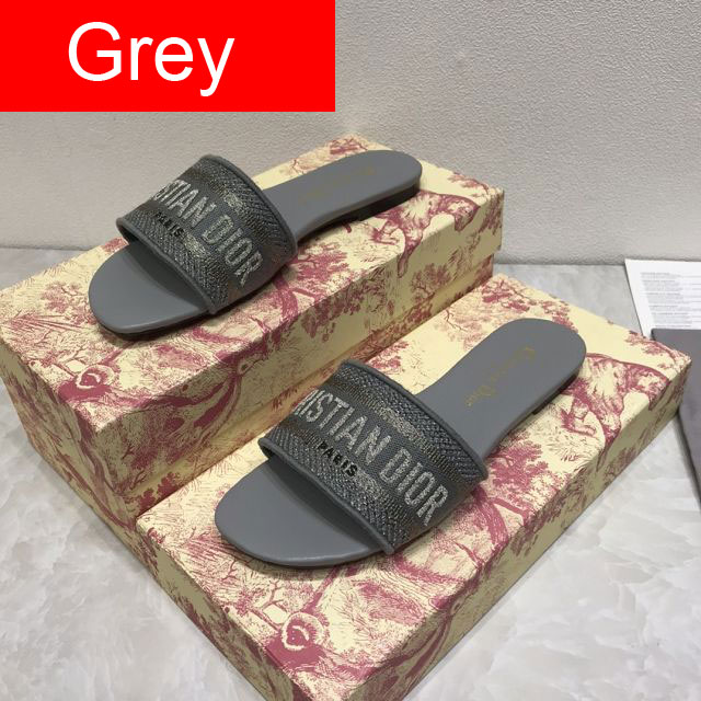 Dior orignal cotton slide DS0033