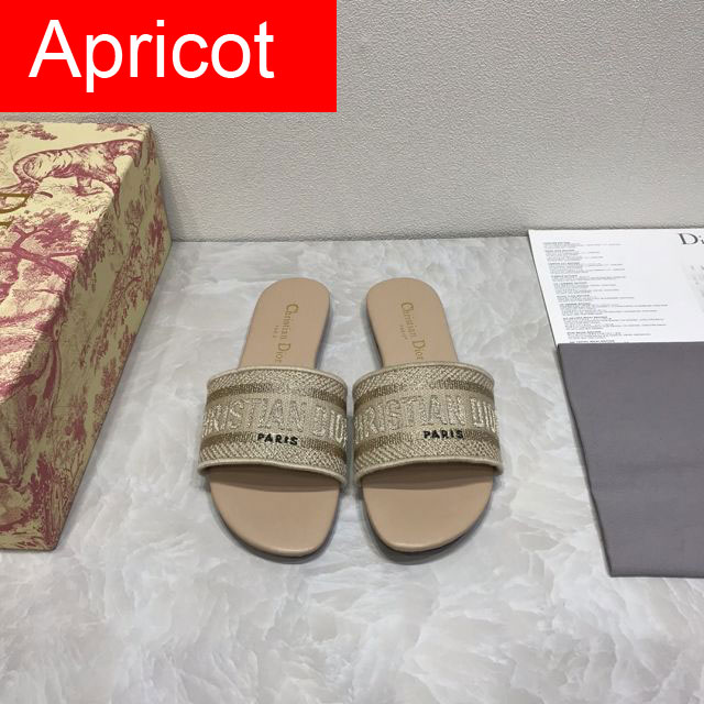 Dior orignal cotton slide DS0033