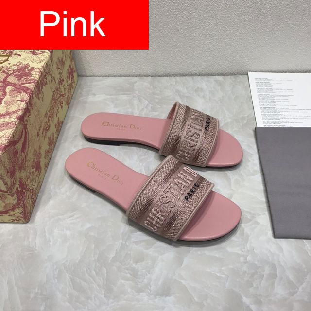 Dior orignal cotton slide DS0033