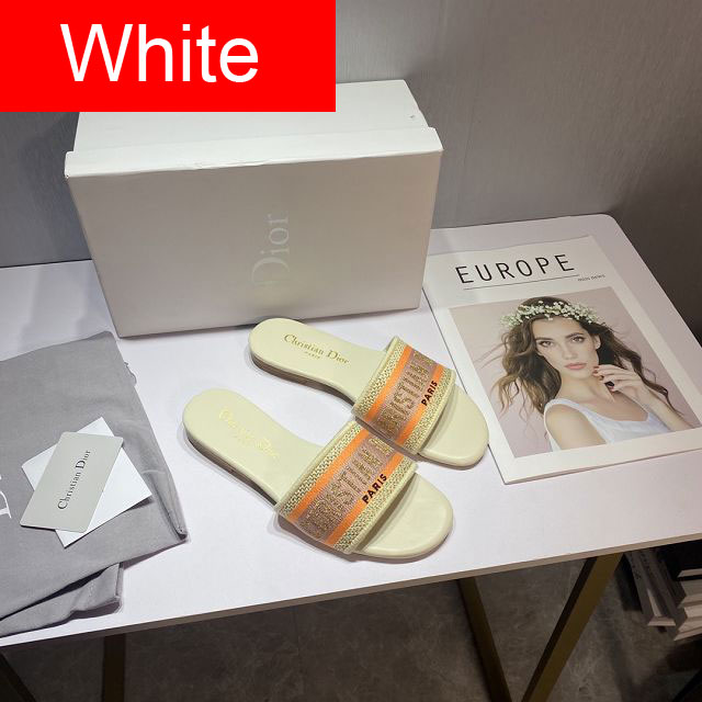 Dior orignal cotton slide DS0057