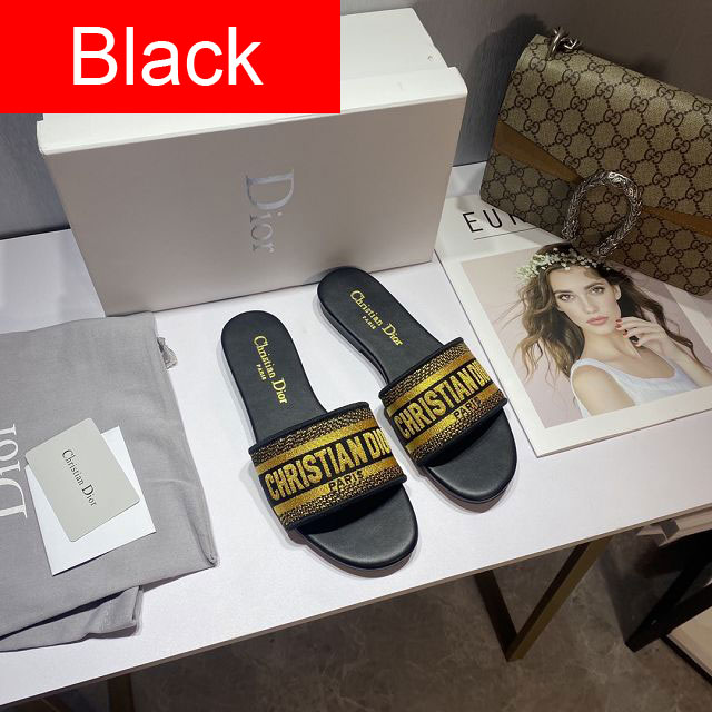 Dior orignal cotton slide DS0057