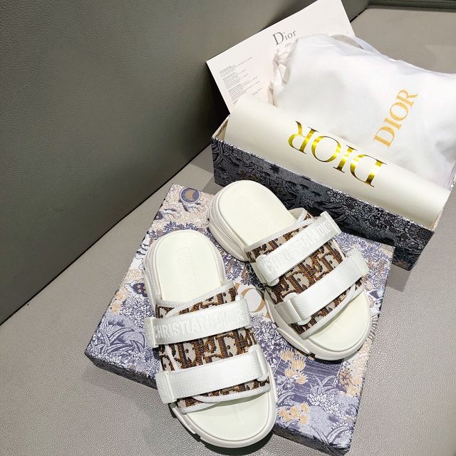 Dior orignal fabric slide DS0035 