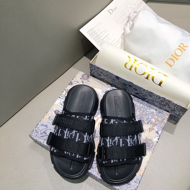 Dior orignal fabric slide DS0036