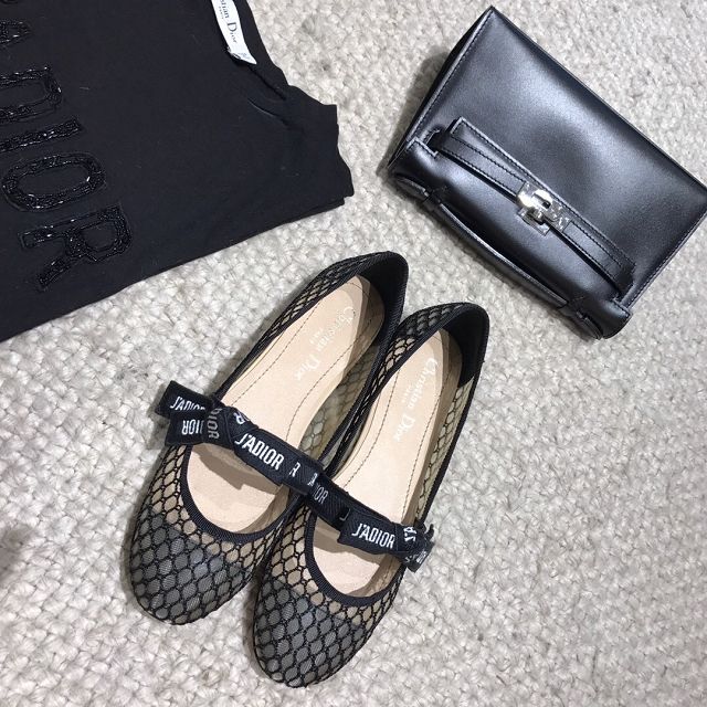 Dior orignal mesh flat DS0040 black