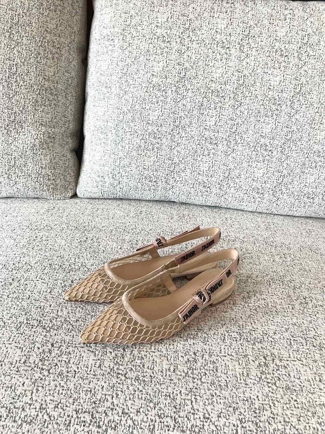 Dior orignal mesh pump DS0055 apricot