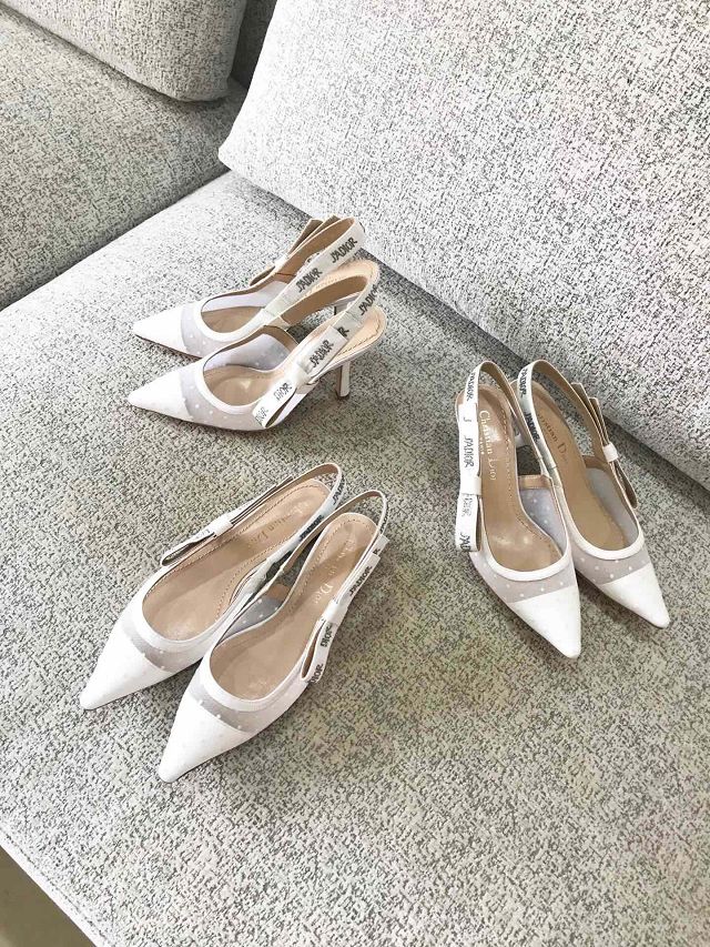 Dior orignal mesh pump DS0056 white