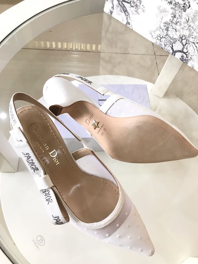 Dior orignal mesh pump DS0056 white