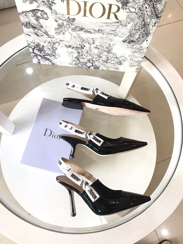 Dior orignal patent calfskin pump DS0052 black