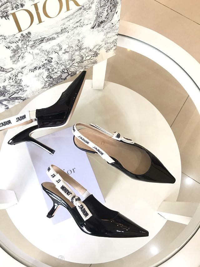 Dior orignal patent calfskin pump DS0052 black