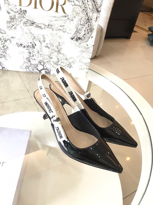 Dior orignal patent calfskin pump DS0052 black