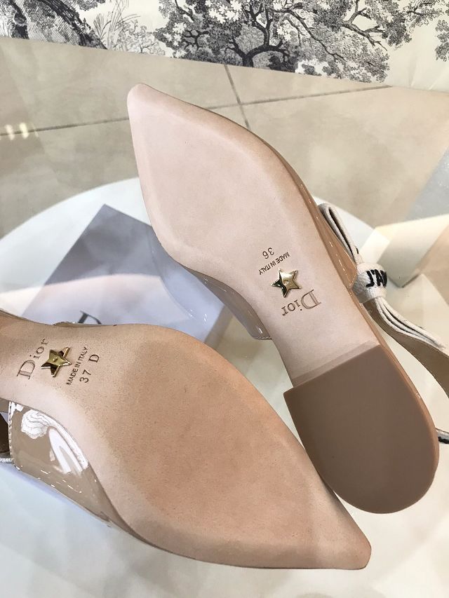 Dior orignal patent calfskin pump DS0052 nude