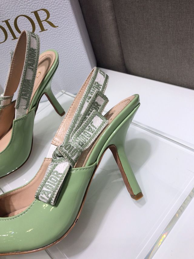 Dior orignal patent calfskin pump DS0067 green