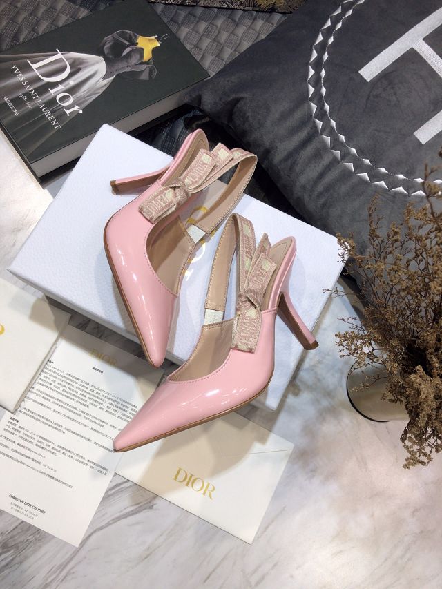 Dior orignal patent calfskin pump DS0067 pink