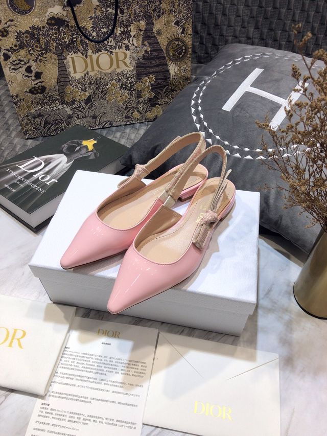 Dior orignal patent calfskin pump DS0067 pink