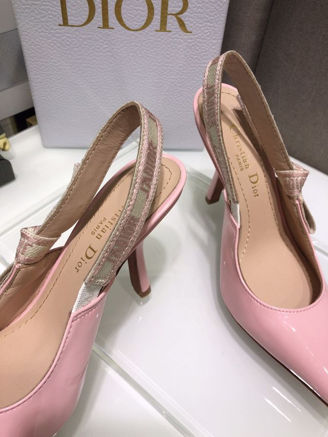 Dior orignal patent calfskin pump DS0067 pink