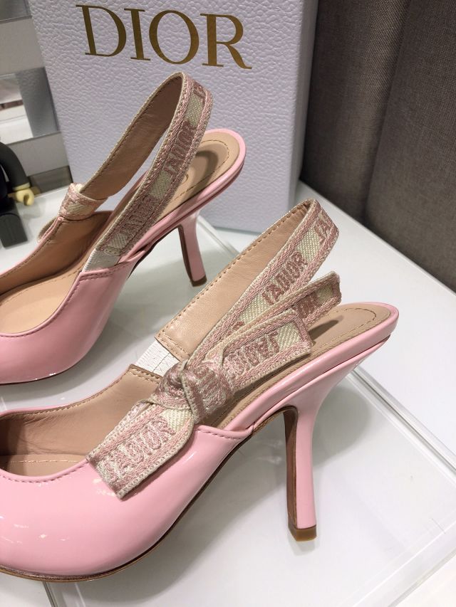 Dior orignal patent calfskin pump DS0067 pink