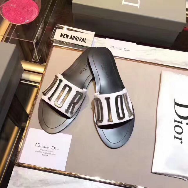 Dior orignal calfskin slide DS0068