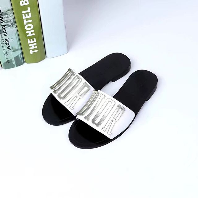 Dior orignal calfskin slide DS0068